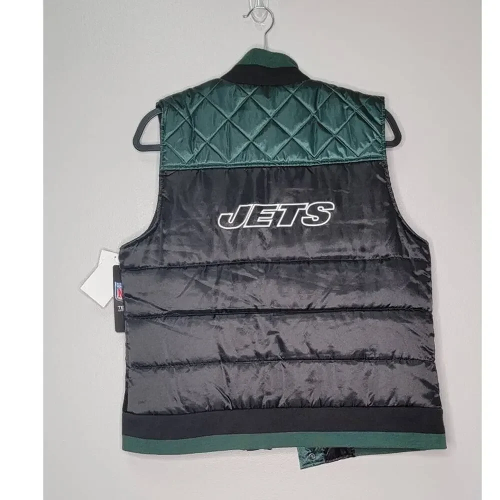 NWT Kids JETS Quilted vest size XL